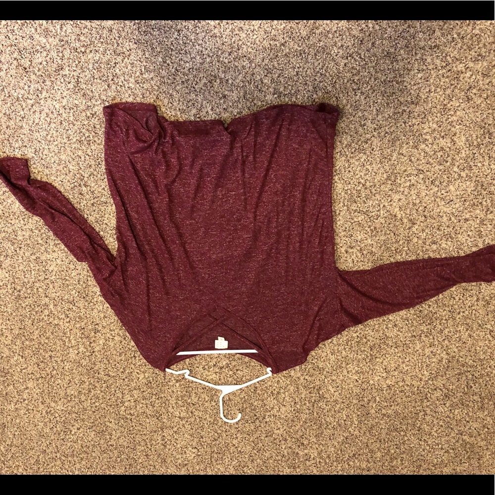 Maroon long sleeve